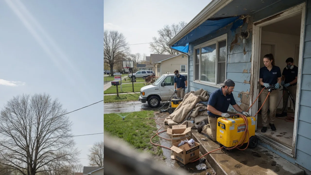Basement Flood Cleanup in Ramsey, IL near me